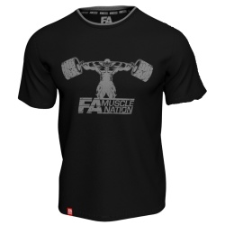 MUSCLE NATION T-shirt Double Neck