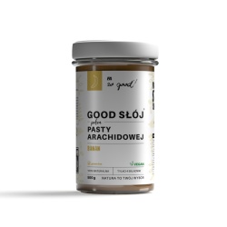 So good! GOOD JAR® full of peanut paste 500 g banana