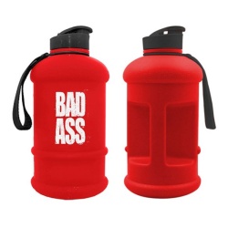 BAD ASS Water jug 1.3 L red/white