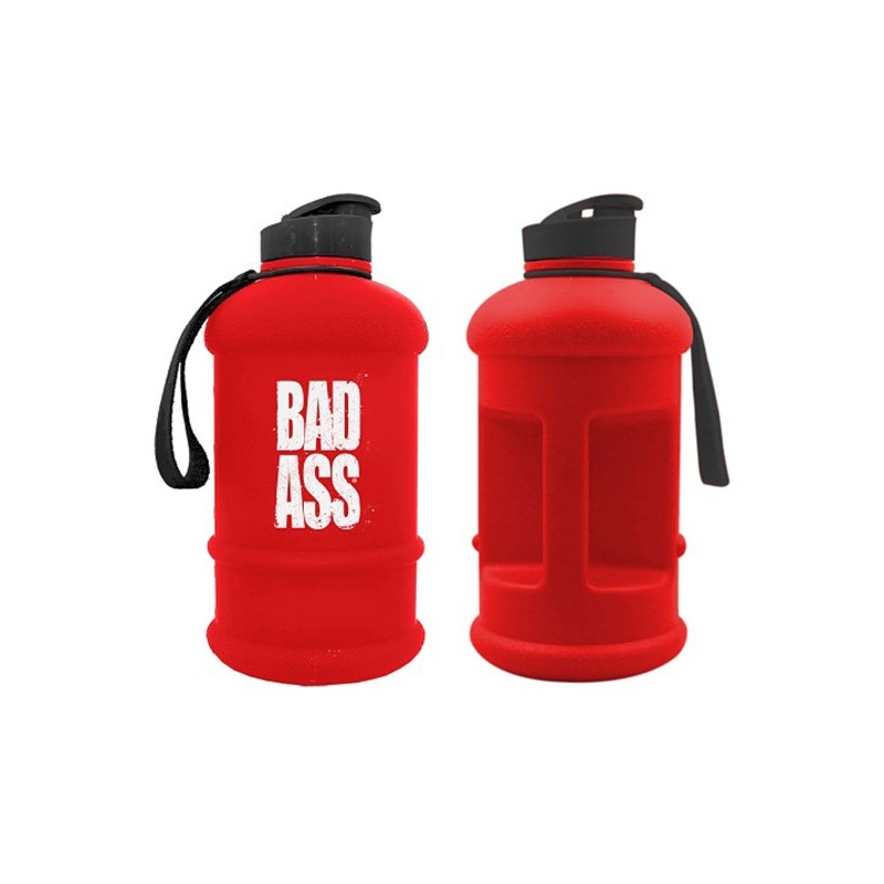 BAD ASS Water jug 1.3 L red/white