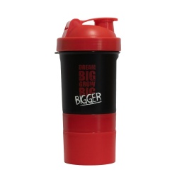 Shaker BAD ASS 400 ml Red/Black