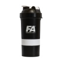 FA Shaker 400 ml black/white NEW LOGO