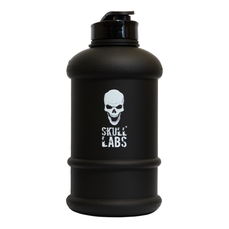 Skull Labs Water jug black/white 1,3 L