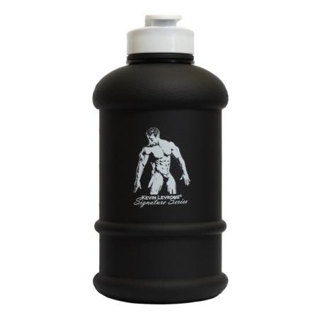 LEVRONE Water jug black/white 1,3 L białe wieczko