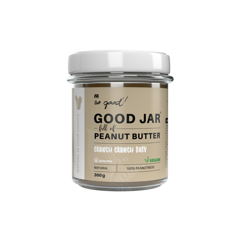 So good! GOOD JAR® full of peanut butter Crunch Chrunch Baby 300 g