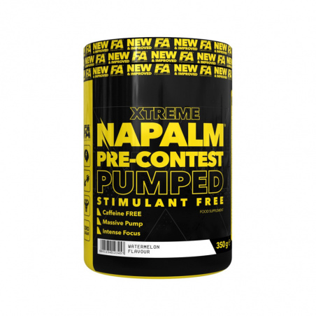 NAPALM Pre-contest pumped stimulant free 350 g