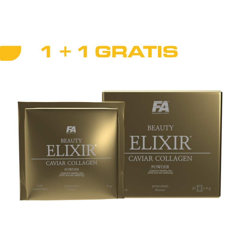 Beauty Elixir Caviar Collagen 20x9 g Pinacolada (Buy 1 second FREE!)