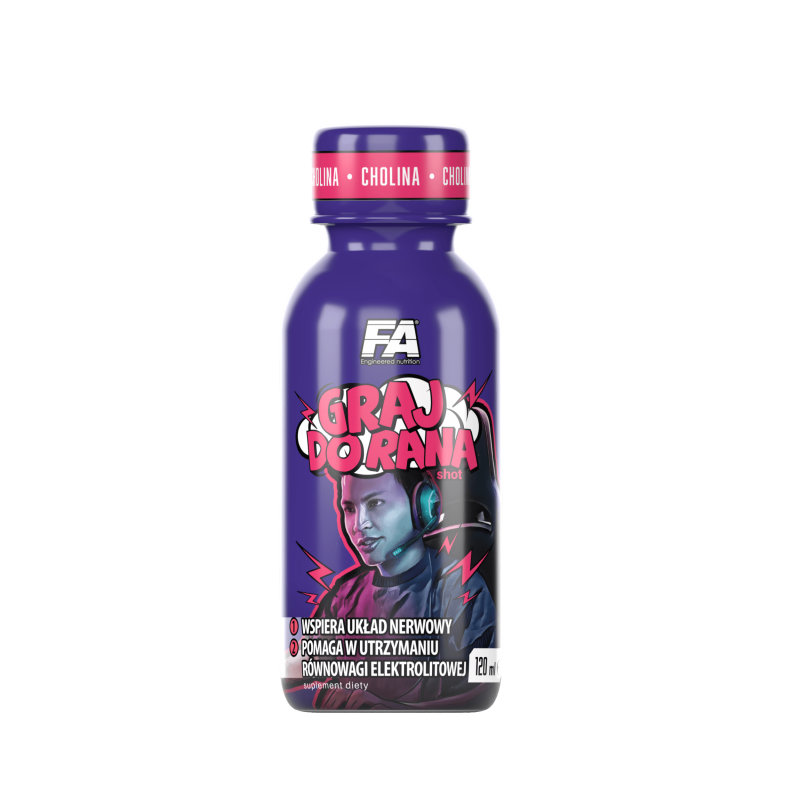 FA Graj do rana Shot 120 ml Cola (energy drink)