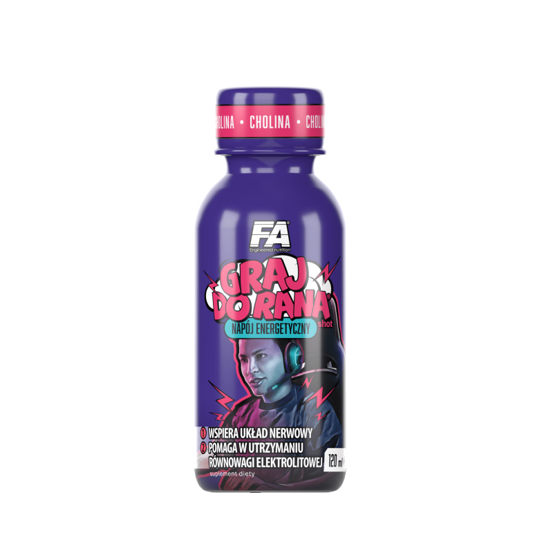 Graj do rana Shot 120 ml Cola (energy drink)
