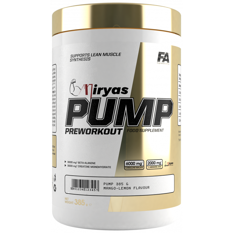 Pump Pre-Workout 385 g [Iraq - Miryas]