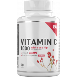 Healthy Vitamin C 1000 with rose hip extract 90 tablets