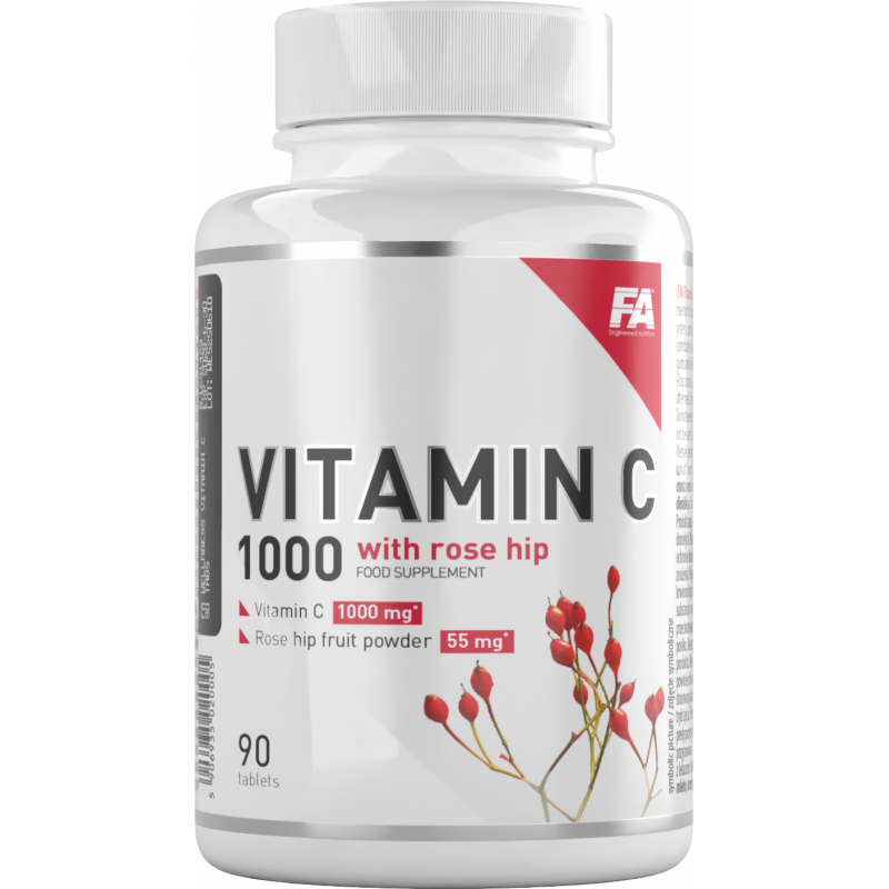 Healthy Vitamin C 1000 with rose hip extract 90 tablets