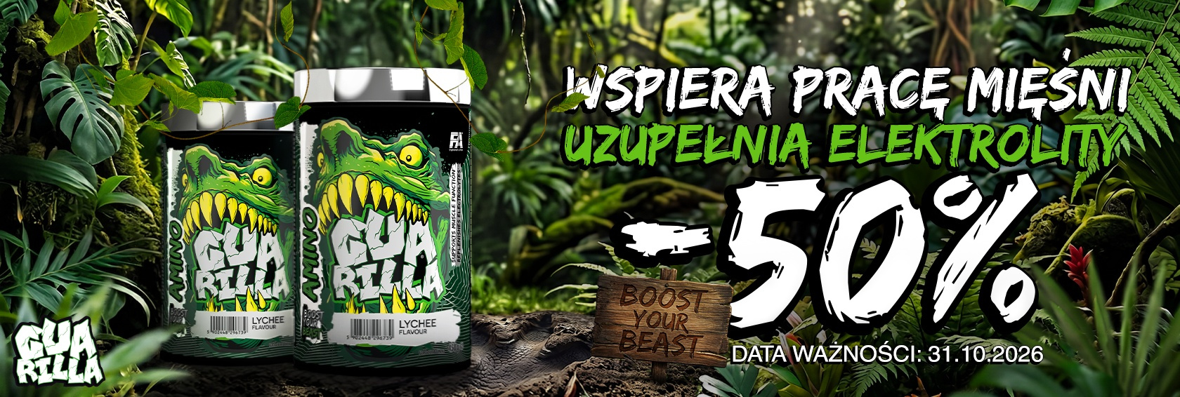 Guarilla promotion 50