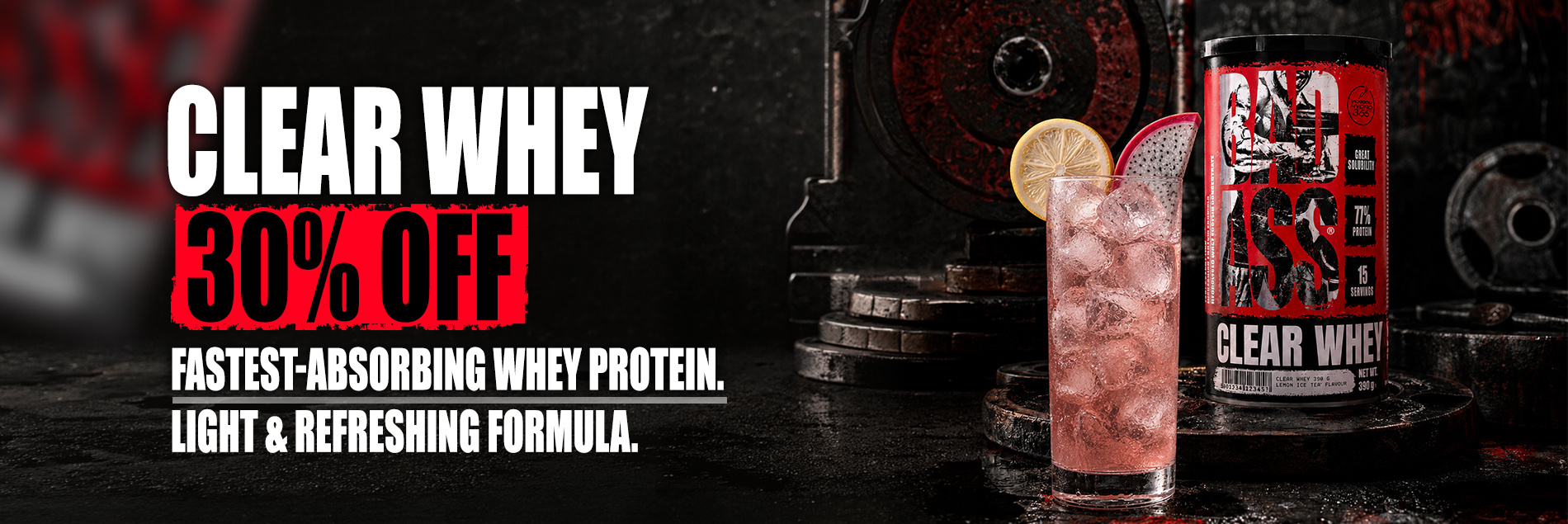 Bad Ass Clear Whey 390 g