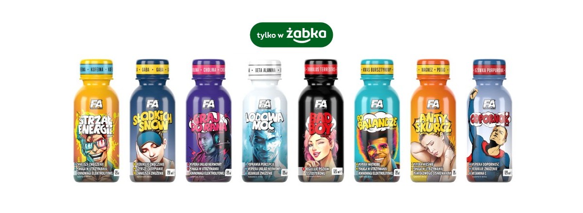 shoty funkcjonalne fa żabka